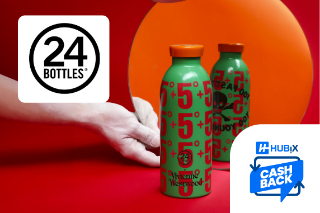 24Bottles: idratazione sostenibile e cashback con Hubix.it